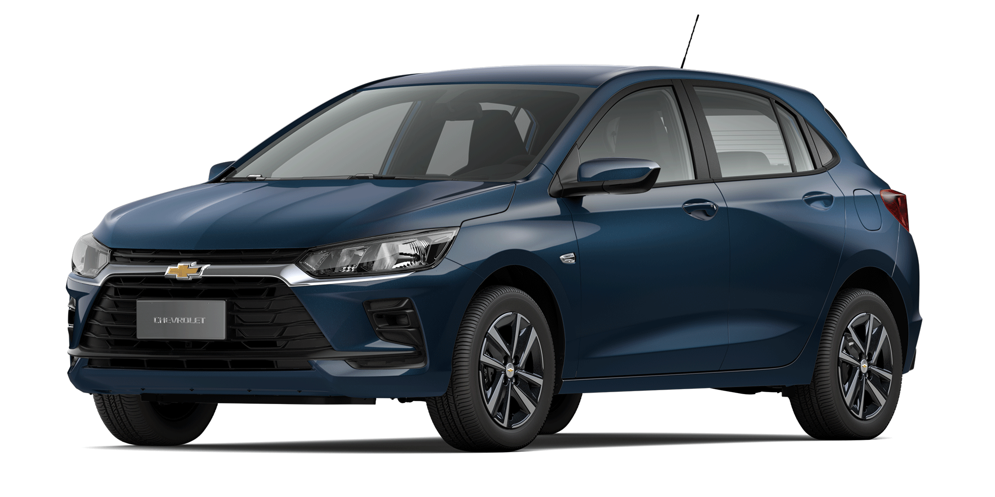 Chevrolet Onix LT Turbo MT azul some kinda blue lateral