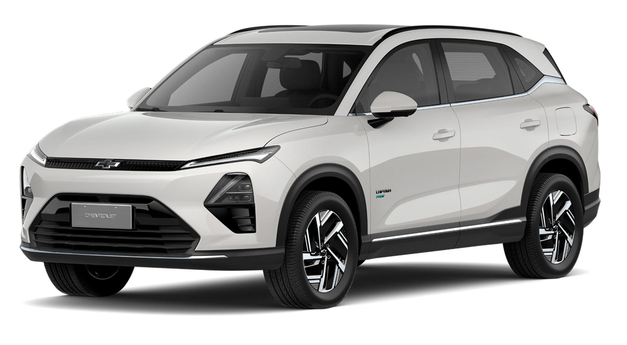 Color blanco perla Chevrolet Captiva híbrida